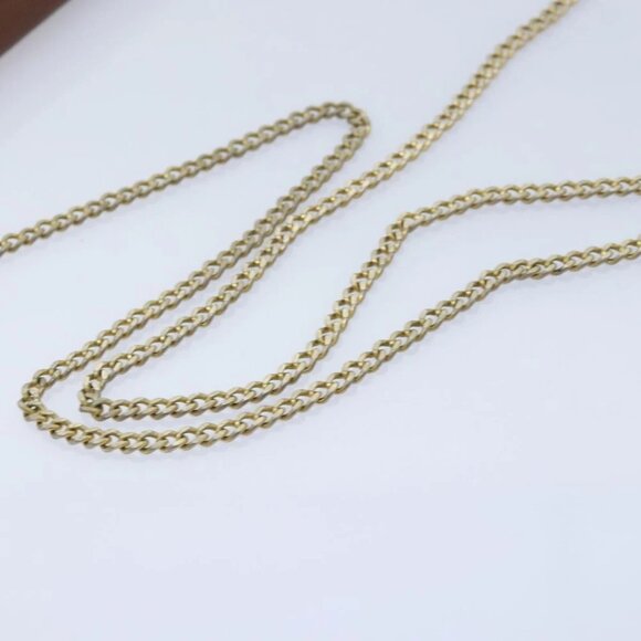 Christian Dior Chain Shoulder Bag Leather Brown Auth yk15370 - Picture 8 of 15